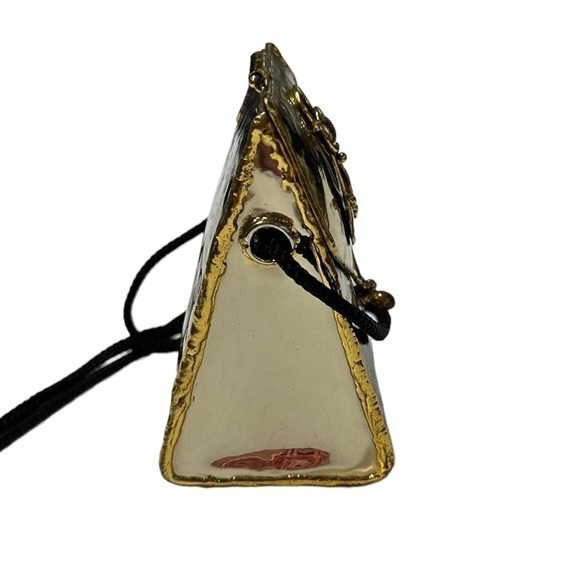 Lunacy Designs Mixed Metal Angel Vintage Crossbody Mini Bag - Picture 6 of 14